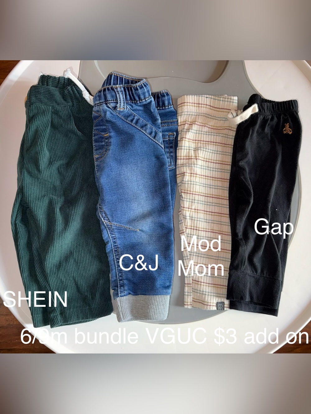 Kids Jogger Bundle Pants - Elastic Waist